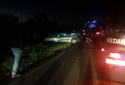 Σύγκρουση οχημάτων με τρείς τραυματίες στο Έλος Λακωνίας (ΦΩΤΟ)