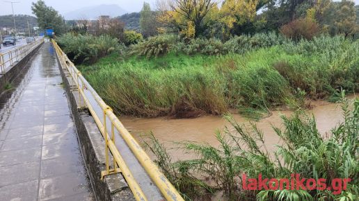 <b>Navigation tip:</b> Hover mouse on top of the right or left side of the image to see the next or previous image respectively.<br /><br />You are browsing images from the article:<br /><span class="sigProPopupCaption">Ανέβηκε η στάθμη του Ευρώτα και στη Σπάρτη λόγω «Byron»</span>
