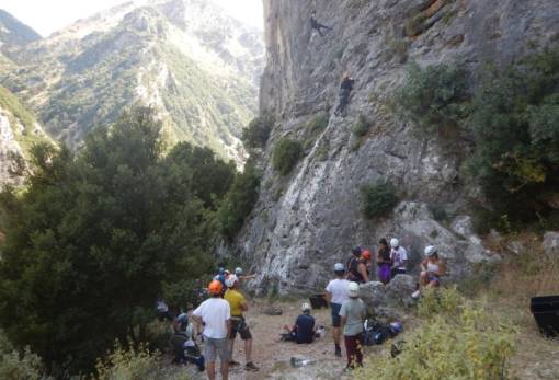 Στα μυστικά της αναρρίχησης «μύησε» νέους και παλιούς ο ΕΟΣ Σπάρτης