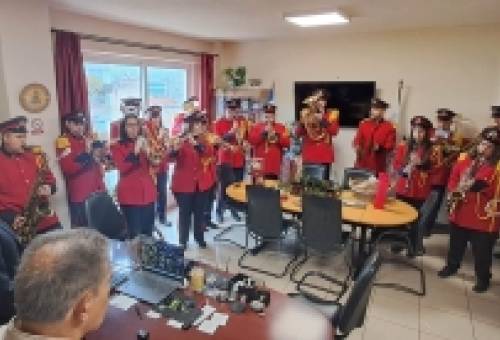 Κάλαντα και ευχές για καλή χρονιά στο Δημαρχείο Σπάρτης