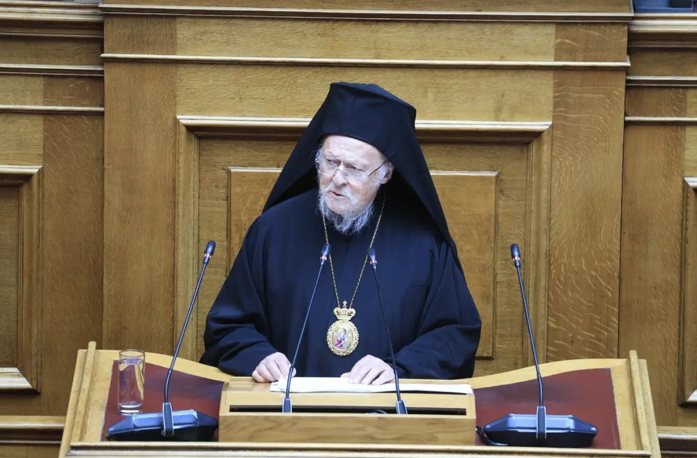 &Iota;&sigma;&tau;&omicron;&rho;&iota;&kappa;ή &omicron;&mu;&iota;&lambda;ί&alpha; &tau;&omicron;&upsilon; &Omicron;&iota;&kappa;&omicron;&upsilon;&mu;&epsilon;&nu;&iota;&kappa;&omicron;ύ &Pi;&alpha;&tau;&rho;&iota;ά&rho;&chi;&eta; &Beta;&alpha;&rho;&theta;&omicron;&lambda;&omicron;&mu;&alpha;ί&omicron;&upsilon; &sigma;&tau;&eta; &Beta;&omicron;&upsilon;&lambda;ή