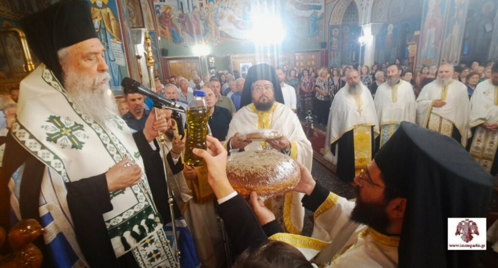&Eta; &epsilon;&omicron;&rho;&tau;ή &tau;&eta;&sigmaf; &Mu;&epsilon;&tau;&alpha;&mu;&omicron;&rho;&phi;ώ&sigma;&epsilon;&omega;&sigmaf; &tau;&omicron;&upsilon; &Sigma;&omega;&tau;ή&rho;&omicron;&sigmaf; &sigma;&epsilon; &Mu;&epsilon;&tau;&alpha;&mu;ό&rho;&phi;&omega;&sigma;&eta; &Mu;&omicron;&lambda;ά&omega;&nu; &kappa;&alpha;&iota; &Alpha;&nu;&theta;&omicron;&chi;ώ&rho;&iota;