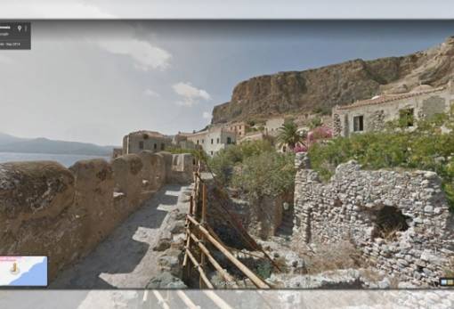 Η Μονεμβασιά στις 8 αγαπημένες εικόνες του Street View της Google