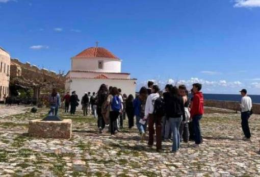 Μαθητές από το Μιλάνο και τη Μονεμβασιά αντάλλαξαν βιωματικές εμπειρίες