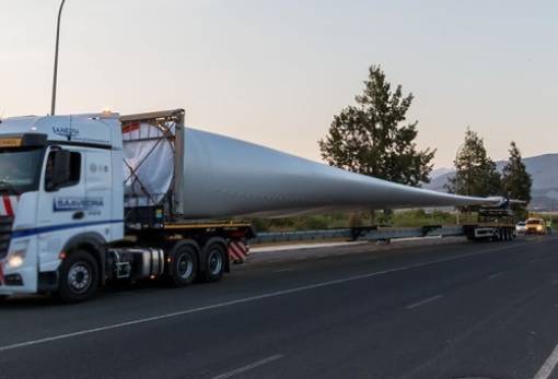 Ρυθμίσεις στον Κόρινθος-Καλαμάτα λόγω μεταφοράς ανεμογεννητριών