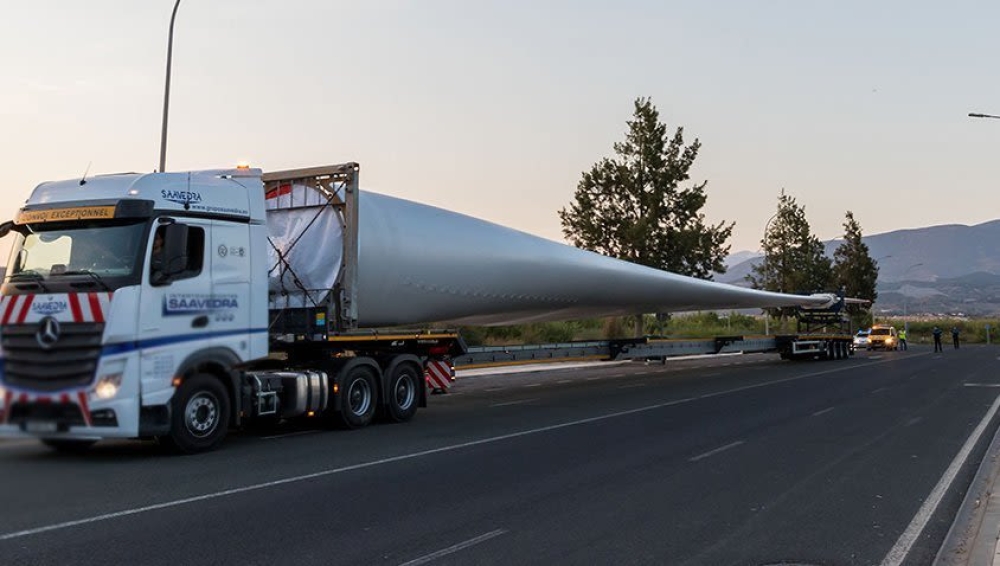 Ρυθμίσεις στον Κόρινθος-Καλαμάτα λόγω μεταφοράς ανεμογεννητριών