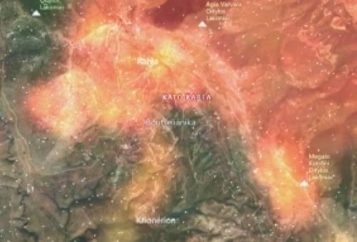 Νέο μέτωπο αναζωπύρωσης ξανά στη Μάνη