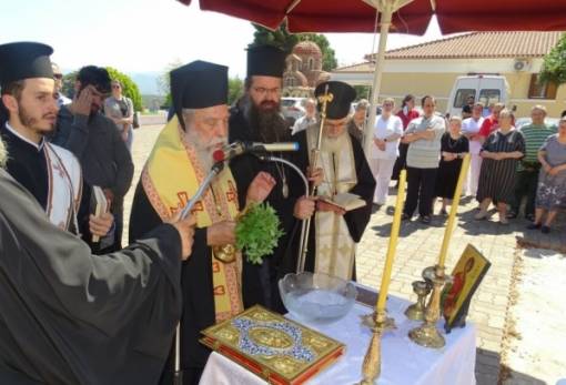 Θεμελιώθηκε η νέα πτέρυγα του Ασύλου Ανιάτων Σπάρτης