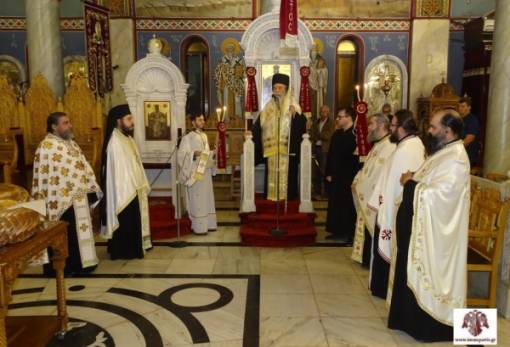 Αγρυπνία για την Απόδοση του Πάσχα στον ΙΝ Οσίου Νίκωνος Σπάρτης