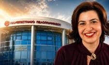 &Lambda;ά&kappa;&alpha;&iota;&nu;&alpha; &sigma;&tau;&omicron; &laquo;&tau;&iota;&mu;ό&nu;&iota;&raquo; &tau;&omicron;&upsilon; &Pi;&Alpha;&Pi;&Epsilon;&Lambda;: &Pi;&rho;ώ&tau;&eta; &gamma;&upsilon;&nu;&alpha;ί&kappa;&alpha; &Pi;&rho;ύ&tau;&alpha;&nu;&iota;&sigmaf; &eta; &Kappa;&alpha;&theta;&eta;&gamma;ή&tau;&rho;&iota;&alpha; &Sigma;&omicron;&phi;ί&alpha; &Zeta;&upsilon;&gamma;ά