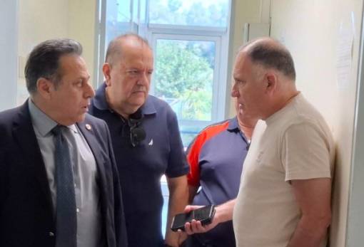 Στη Σπάρτη ο πρόεδρος του ΕΚΑΒ Γιώργος Χαραλάμπους