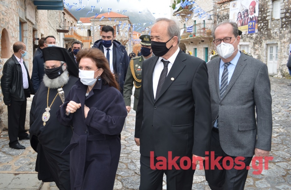 Η Πρόεδρος της Δημοκρατίας στην επέτειο της 17ης Μαρτίου στη Μάνη;