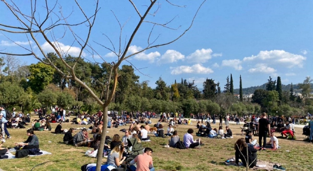 &Kappa;&omicron;&rho;&omega;&nu;&omicron;ϊό&sigmaf;: &Pi;ώ&sigmaf; &omicron; ή&lambda;&iota;&omicron;&sigmaf; &alpha;&delta;&rho;&alpha;&nu;&omicron;&pi;&omicron;&iota;&epsilon;ί &kappa;&alpha;&tau;ά 90% &tau;&omicron;&nu; &iota;ό