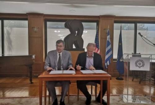 Μνημόνιο συνεργασίας μεταξύ του Δ. Σπάρτης και του Αμερικανικού Κολεγίου