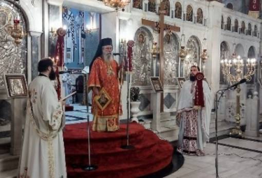 Αγρυπνία για την Απόδοση του Πάσχα στον ΙΝ Οσίου Νίκωνος Σπάρτης