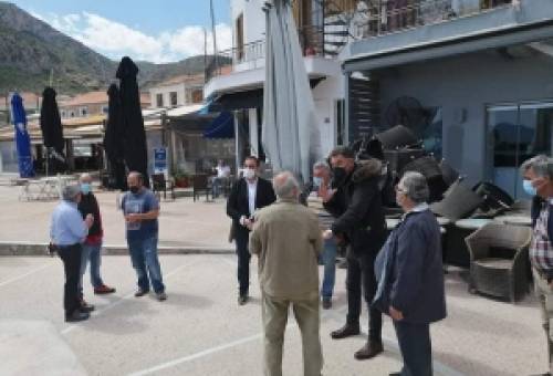 Επίσκεψη Θεόδωρου Βερούτη στο Δήμο Μονεμβασίας