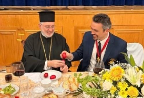 Πάσχα στη Νέα Υόρκη για τον Γιώργο Ντόβολο