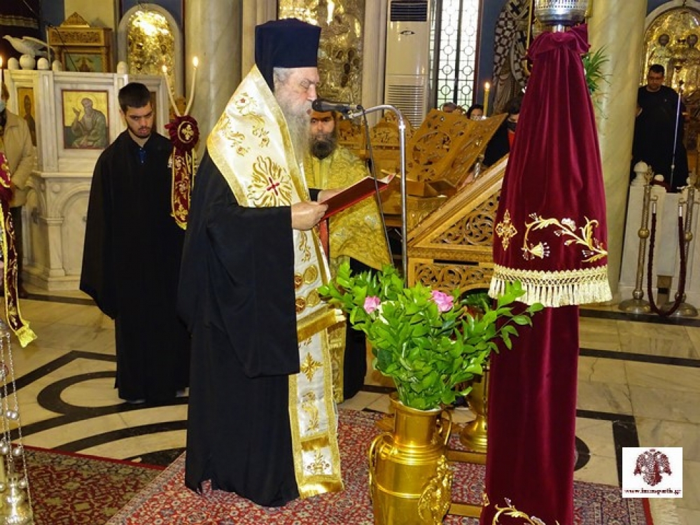 &Eta; &Delta;΄ &Sigma;&tau;ά&sigma;&eta; &tau;&omega;&nu; &Chi;&alpha;&iota;&rho;&epsilon;&tau;&iota;&sigma;&mu;ώ&nu; &sigma;&tau;&omicron;&nu; &Iota;.&Nu; &Omicron;&sigma;ί&omicron;&upsilon; &Nu;ί&kappa;&omega;&nu;&alpha; &Sigma;&pi;ά&rho;&tau;&eta;&sigmaf;