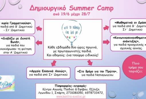 Δημιουργικό Summer Camp!!