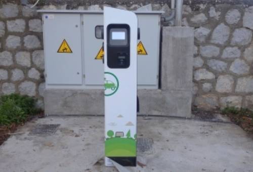 Σταθμός φόρτισης ηλεκτρικών οχημάτων στη Σπάρτη (ΦΩΤΟ)