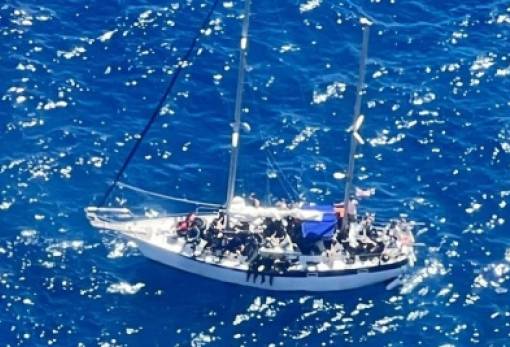 Διάσωση μεταναστών ανατολικά της Λακωνίας