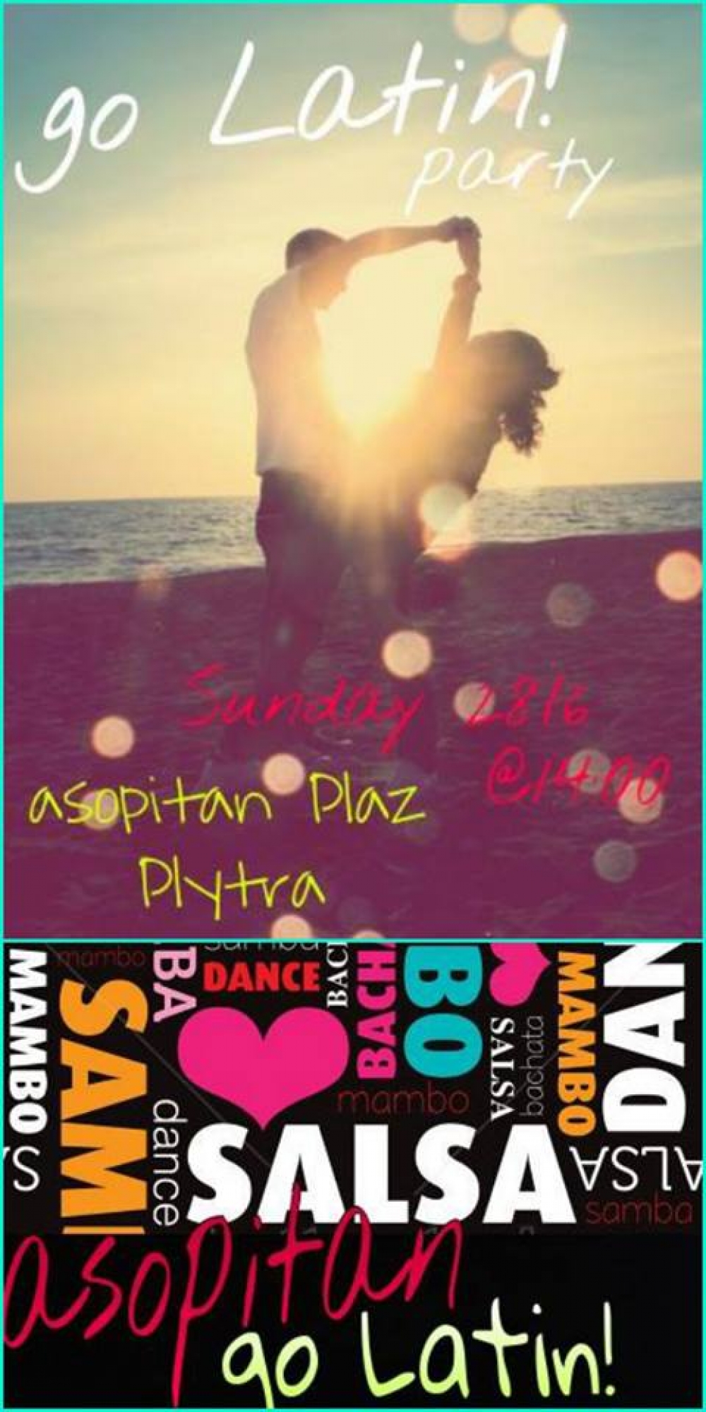 GoLatin Beach Party την Κυριακή στο Αsopitan