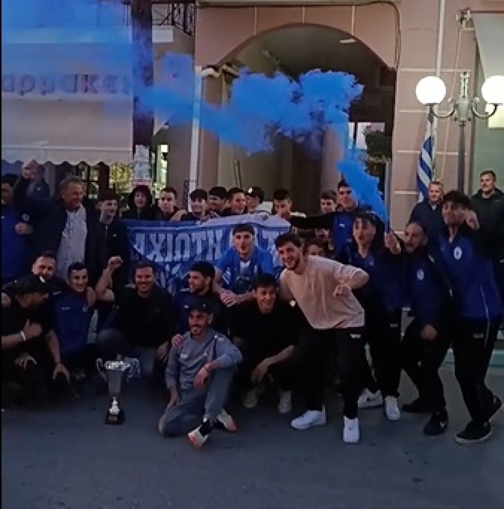 &Beta;&lambda;&alpha;&chi;&iota;ώ&tau;&eta;, &tau;&omicron; &sigma;&tau;έ&mu;&mu;&alpha; &sigma;&omicron;&upsilon;! &Pi;&rho;&omega;&tau;&alpha;&theta;&lambda;&eta;&tau;ή&sigmaf; &Lambda;&alpha;&kappa;&omega;&nu;ί&alpha;&sigmaf; &omicron; &Alpha;&sigma;&tau;έ&rho;&alpha;&sigmaf;