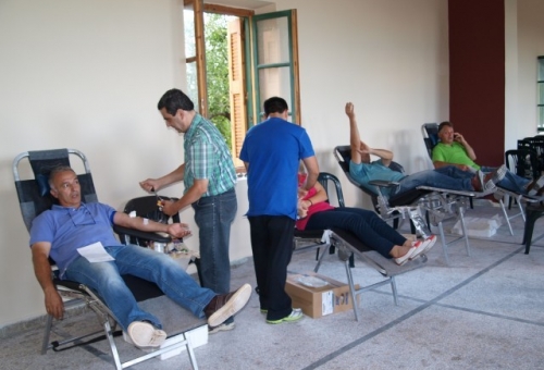 Έδωσαν αίμα, πρόσφεραν ζωή οι κάτοικοι της Λογγάστρας