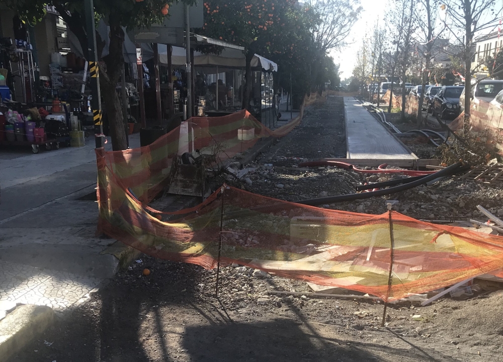 Καταγγελία για αυθαιρεσίες στο εργοτάξιο της Παλαιολόγου