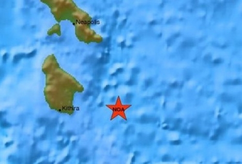  Σεισμός 4,2 ρίχτερ στα Κύθηρα
