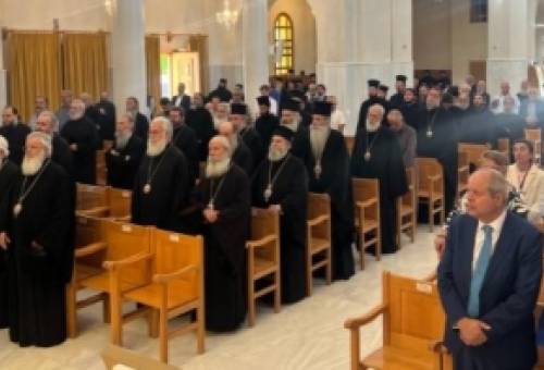 Στα ονομαστήρια του Αρχιεπισκόπου ο Μητροπολίτης Μάνης