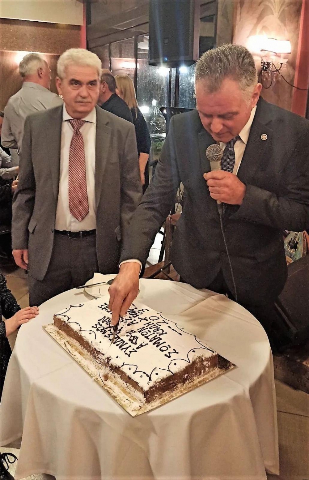 Έκοψε την πίτα του ο Σύνδεσμος Αποστράτων Σωμάτων Ασφαλείας Λακωνίας