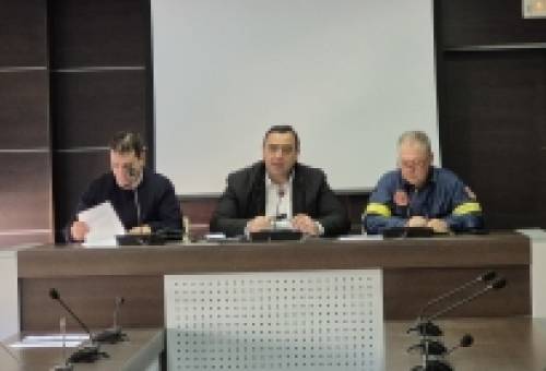 Συντονισμός για ετοιμότητα αντιμετώπισης χιονοπτώσεων και παγετού στη Λακωνία