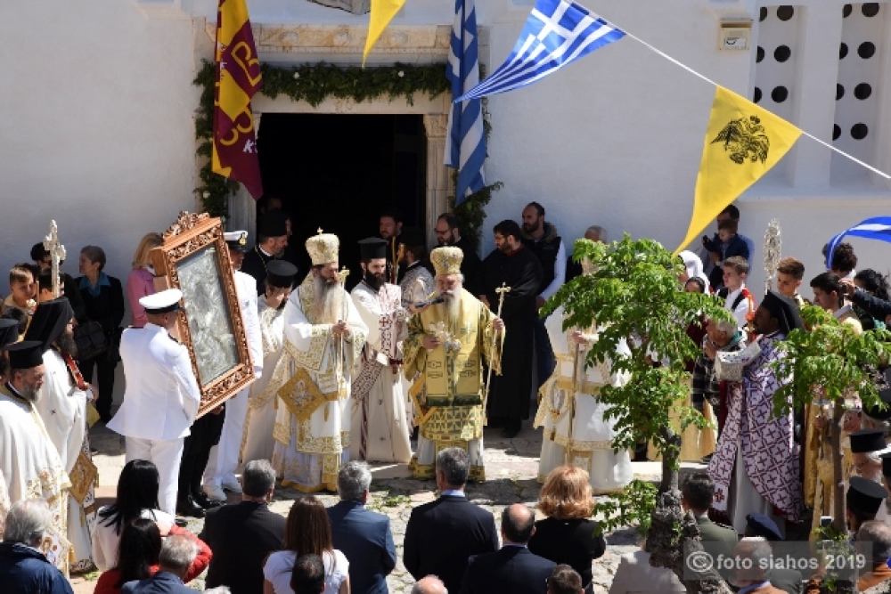 Πάνδημη συμμετοχή στον εορτασμό της Χρυσαφίτισσας στη Μονεμβασιά (ΦΩΤΟ)