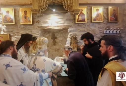 Εγκαινιάστηκε δισυπόστατος Ναός στην ΙΜ Αγίων Αναργύρων Πάρνωνα