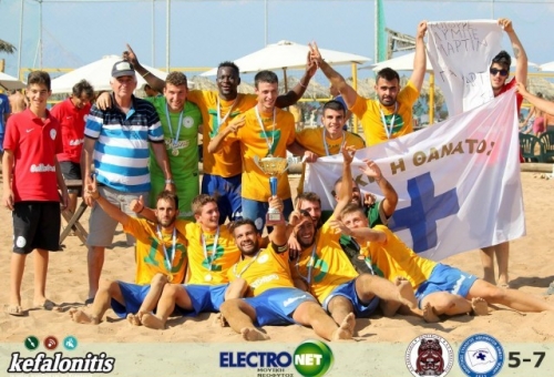  Πρωταθλήτρια Ελλάδας η Μάνη στο beach soccer