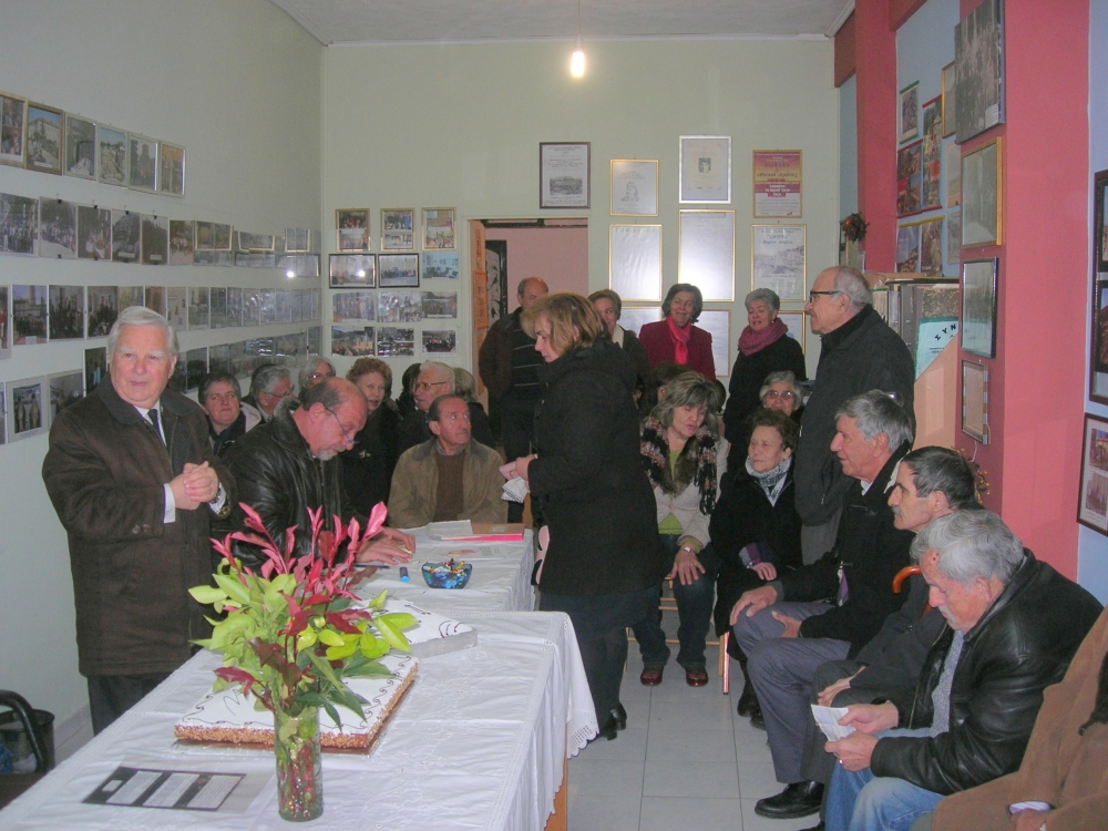 Την πίτα τους έκοψαν οι Γορτύνιοι της Σπάρτης (ΦΩΤΟ)