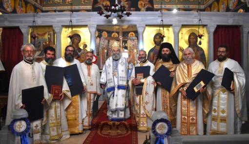 &Tau;&iota;&mu;&eta;&tau;&iota;&kappa;ή &sigma;ύ&nu;&alpha;&xi;&eta; &kappa;&lambda;&eta;&rho;&iota;&kappa;ώ&nu; &alpha;&pi;ό &tau;&omicron;&nu; &Mu;&eta;&tau;&rho;&omicron;&pi;&omicron;&lambda;ί&tau;&eta; &Mu;ά&nu;&eta;&sigmaf; &sigma;&tau;&eta; &Mu;&omicron;&nu;ή &Pi;&alpha;&nu;&alpha;&gamma;ί&alpha;&sigmaf; &laquo;&Gamma;&iota;ά&tau;&rho;&iota;&sigma;&sigma;&alpha;&sigmaf;&raquo;