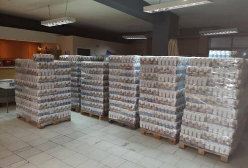 Διανομή τροφίμων σε 1.307 δικαιούχους ΤΕΒΑ στη Λακωνία