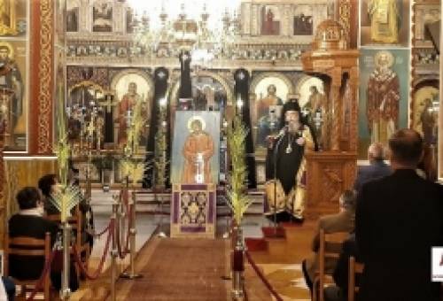 Το τροπάριο της Κασσιανής στον Ι.Ν. Γεννήσεως Χριστού Μολάων