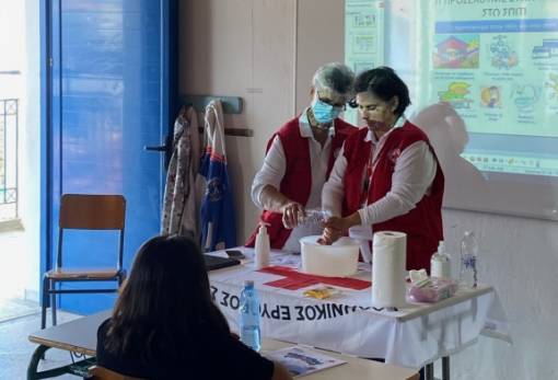 Το μήνυμα της υγιεινής των χεριών στους μαθητές Αμυκλών κι Ελαφονήσου