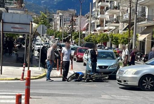 Ατύχημα στο κέντρο της Σπάρτης