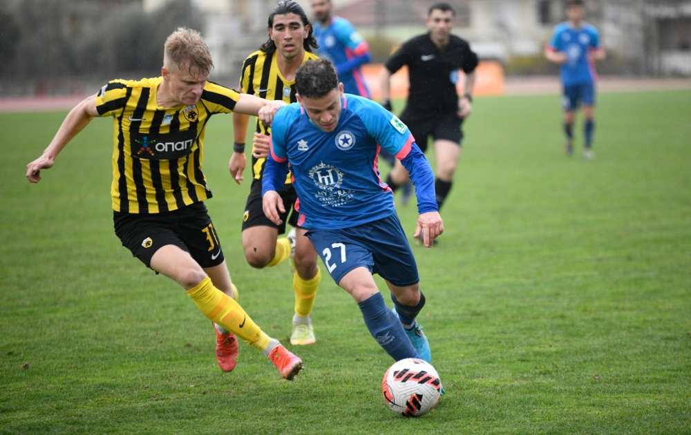 Super League 2: Πήρε πολύτιμο βαθμό στο τέλος ο Αστέρας Βλαχιώτη με την ΑΕΚ