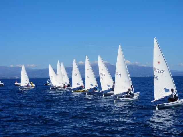 &Iota;&sigma;&tau;&iota;&omicron;&pi;&lambda;&omicron;ϊ&kappa;&omicron;ί &alpha;&gamma;ώ&nu;&epsilon;&sigmaf; Optimist &kappa;&alpha;&iota; Laser