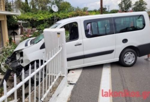 «Ιπτάμενο»… αντικείμενο επέφερε το ατύχημα στο Παλαιολόγιο