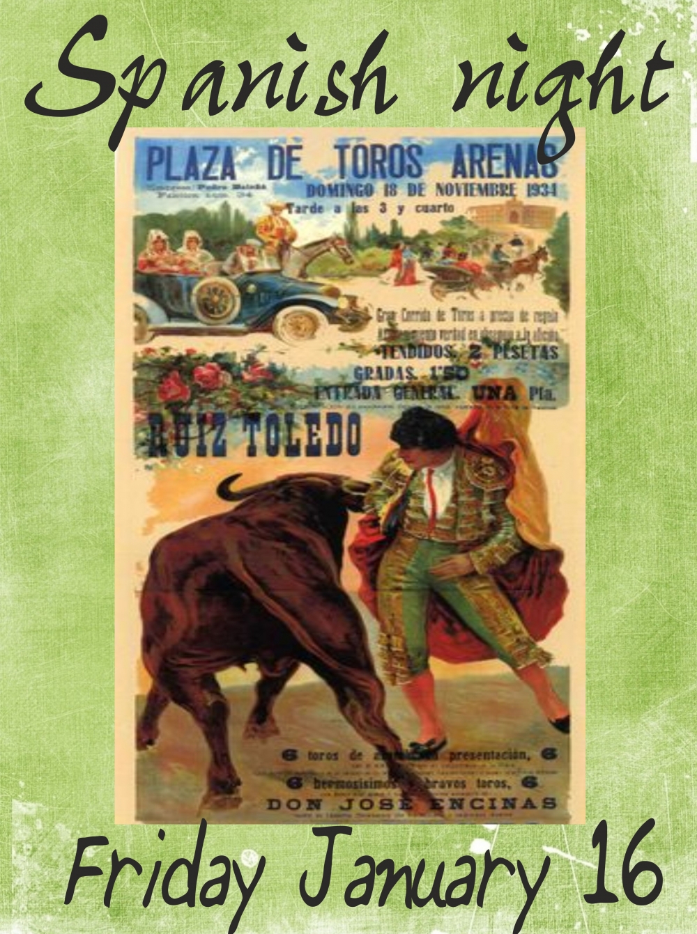 Spanish Night στη Λέσχη Σπάρτης _Σύμμετρον/Café Bistro