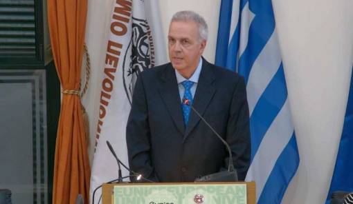 &Pi;&alpha;&rho;&alpha;&iota;&tau;ή&theta;&eta;&kappa;&epsilon; &omicron; &Pi;&rho;ύ&tau;&alpha;&nu;&eta;&sigmaf; &tau;&omicron;&upsilon; &Pi;&Alpha;&Pi;&Epsilon;&Lambda;, &Alpha;&theta;&alpha;&nu;ά&sigma;&iota;&omicron;&sigmaf; &Kappa;&alpha;&tau;&sigma;ή&sigmaf;