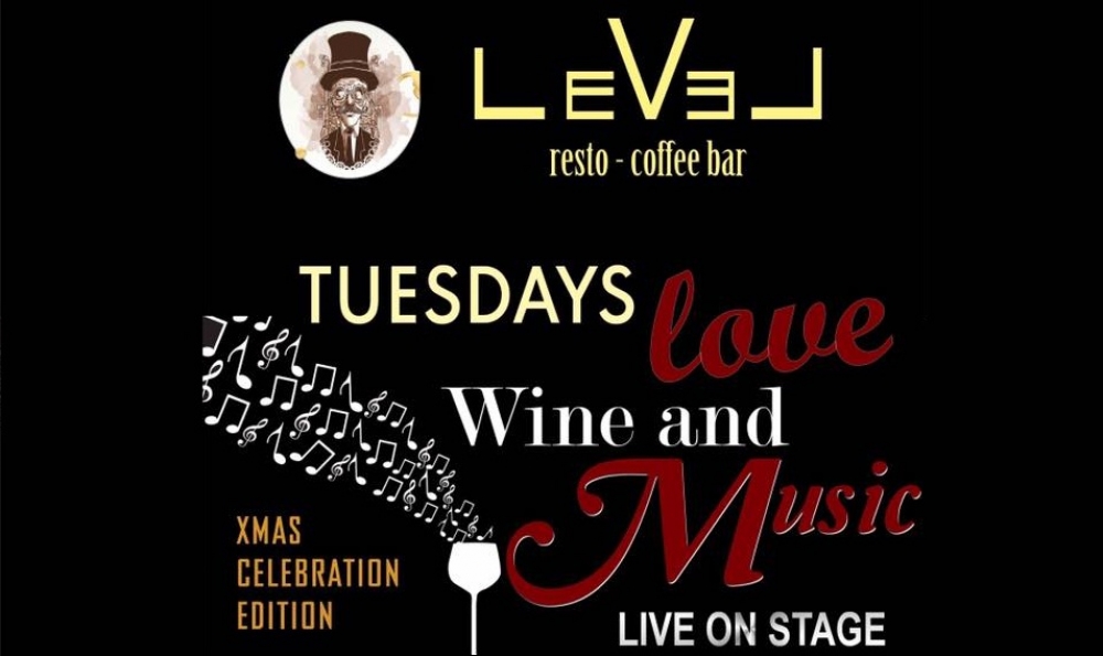 Εορταστική βραδιά οινογνωσίας μετά μουσικής απόψε στο «Level»!