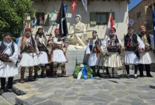 Τίμησαν τον Καπετάν Ζαχαριά στη Βαρβίτσα