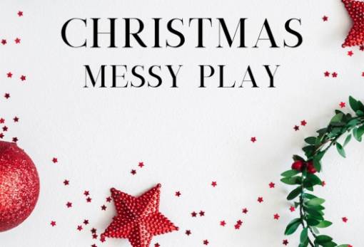 Υπάρχει καλύτερος τρόπος να υποδεχθούμε τα Χριστούγεννα από το messy play;